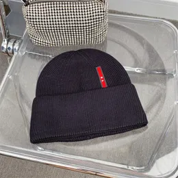 Дизайнер Tec rec nylon beanie для мужских женщин зимние шляпы Rib вязание латекс логотип высококачественный бейсболка шляпа черепа