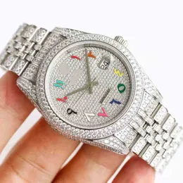 Labor Man Tian Xing log y Automatisk herrmekanisk klocka Lyx till Diamond Blue Glass Watch68mkpsio