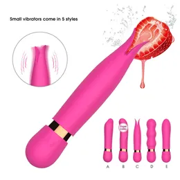 Beauty Items G-spot Vibrateur Vaginal Clito Plug Anal Cul Jouets sexyuels de sexye Fminin Adulte Masturbateur