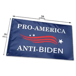 Pro America Anti-Biden Flags 3 'x 5'ft 100d Polyester Fast Frivid Color с двумя латунными Grommets248p