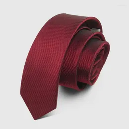 Arco laços noivo gravata de casamento vermelho 6cm seda para homens terno de negócios trabalho gravata masculina moda festa de noivado pescoço caixa de presente