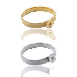 Bangle Bangle Non-Slip Alloy Armband Stretch Garter Shirt Sleeve Holder Unisex Holders Bartender Elastic Accessories Drop Delivery 2 Dhvbr