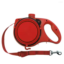 Dog Collars Selling Pet Supplies Comes With Water Bottle Leash Walking Three-in-one Portable