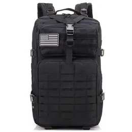 Icon 34L Tactical Assault Pack Backpack Exército Molle Bug à prova d'água Bag Small Rucksack para camping ao ar livre Huntingbl234s