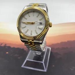 Damklockor Sale Clearance Automatic Auto Date Watches 36/41mm rostfritt stål Lysande fällbara spänne -klockor Par Style Classic Wristwatches Montre de Luxe