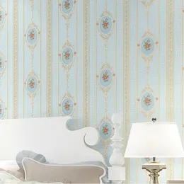 Bakgrundsbilder Euroan rustik strip väggpapper heminredning blommig rand för vardagsrum sovrum väggar dekorativa carta da parati