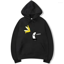 Men's Hoodies Men's & Sweatshirts XIN YI Fashion Brand Hoodie Fun Banana Peeled Print Casual Hip Hop Hooded Clothes Men Sweatshirt Tops