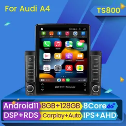 Android 11 CarPlay Car DVD Audi A4 2002-2007 S4 RS4 B6 B8 B8 B7 RADIO STEREO NAVIGITION GPS WIFI DSP用マルチメディアプレーヤー