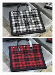 디자이너 럭셔리 여성 Rive Gauche Tote Bag 자수 Raffia 7a 최고의 품질