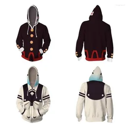 Hanako-kun/Jibaku Shounen Cosplay CoSplay Series 3 D Fleece Anime Anime Hoodiemen's Sweatshirts