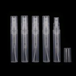 5000 pz/lotto 2 ml 3 ml 5 ml bottiglia di profumo spray di plastica vuota campione fiala tubo atomizzatore profumo trasparente