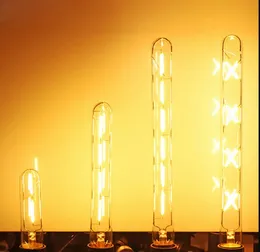 T185 T225 T300 LED -gl￶dlampor Vintage Edison Light Lamp gl￶dlampa E27 2W 3W 4W 5W 6W 7W 8W 220V Retro Flame Light for Home Decoration