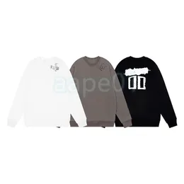 Herren Damen Mode Marke Hoodies Designer Herren Rundhals Print Sweatshirt Paare High Street Kleidung Asiatische Größe XS-L