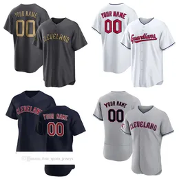 2023 Baseball Jerseys Custom Jose Ramirez Shane Bieber Anthony Gose Austin Hedges Amed Rosario Luke Maile Zach Plesac Aaron Civale