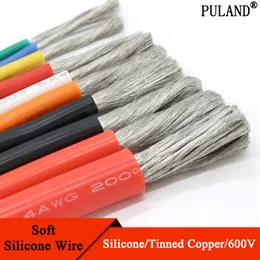 إكسسوارات الإضاءة 5M كابل مقاوم للحرارة 30 AWG ULTRA SILICONE SILICONE SILICON