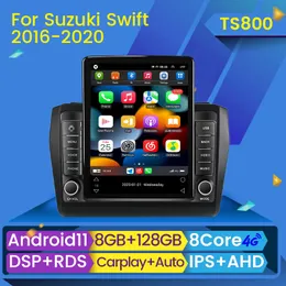 CAR DVD Radio Multimedia Video Player dla Suzuki Swift 5 2016-2020 Nawigacja stereo GPS WiFi Android 11 no 2din 2 Din DVD