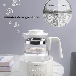Elektrische Wasserkocher 1,2 L Infant Thermostat Milch Regler Baby Wasserkocher Warm Halten 24 Stunden Heißes Wasser Intelligente Isolierung Topf Milch pulver Wärmer