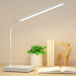 Lampade da tavolo Moderna Nordic Desk Home Office Art Dimmerabile Regolabile Baseus Lettura Camera da letto Lampada da notte Escritorio Lampada JW50YD