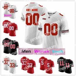 Штат штата Огайо Buckeyes College Football Osu Ed Jersey Eddie George John