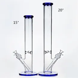 20 -calowy wzrost o grubości 5 mm wodę Bongs Kobieta 14 mm mocne platformy olejne z prędkością bąbelek Triple Honey Perc Perc Perc Rurs Bowl