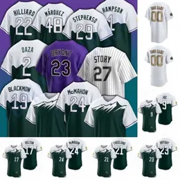 19 Charlie Blackmon Rockie Baseball City Connect Kris Bryant Ryan McMahon Yonathan Daza Brendan Rodgers Connor Joe Jose Iglesias C.J. Cron