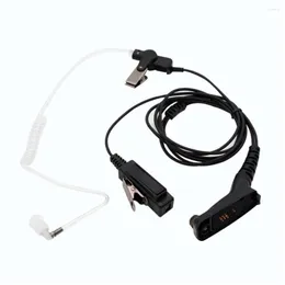 Walkie talkie 2PCS dla Motorola Radio DP4400 Air Tube EARPIECE MIKROFON PHEADSET DP4401 4600 4800 4801