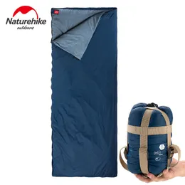 Sleeping Bags Naturehike Camping Sleeping Bag Ultralight Portable Splicing Envelope Mini Sleeping Bag Cotton Spring Autumn Outdoor Hiking T221022