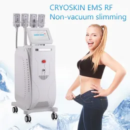Cryoskin rf Ems Body Slimming Cryolipolysis Machine Latest Cryo Plate Cool Body Sculpting Fat Freeze Salon Massager Device