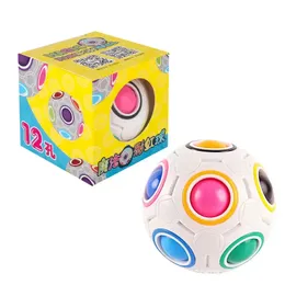 Zabawa dekompresji 1PCS Antistress Cube Kids Puzzles Educational Kolorowanki