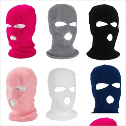 Designer Masks Three Holes Face Er Fl Erage Fabric Neck Gather Shield Vizor Headers Cosplay Elastic Mask Kid Boys 6 5Yb C2 Drop Deliv Dh2U5