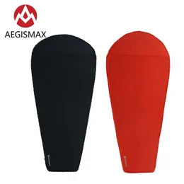 أكياس النوم Aegismax Thermolite دافئة 5/8 درجة مئوية حقيبة نوم كيليوس بطانة في الهواء الطلق التخييم المحمولة درجة حرارة قفل وسادة النوم T221022