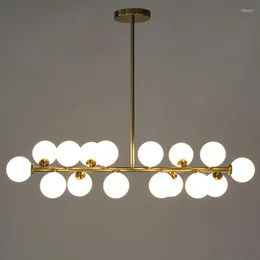 Lustres de 100 cm de lustre LED moderno para sala de estar para jantar lampadario modernokronleuchter lamparas colgantes