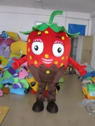2022 red strawberry mascot costume animal costume Christmas wholesale mascot fancy dress costumes for Halloween party event