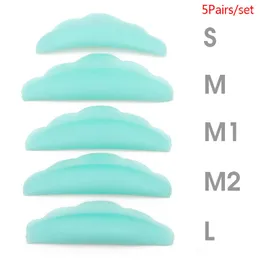 False Eyelashes 5 Pairs Eyelash Lifting Silicone Pads Set Eye Lash Extension Lift Perming Kit Tool Curlers Curl