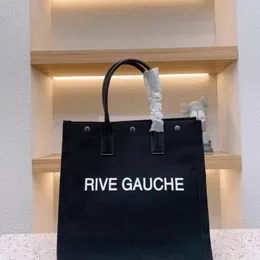2022 Fashion Trend Women Handbag Rive Gauche Tote Respare Bag Bags Top Linen Base Beach Pags Designer Travel Crossbody Counter 2023