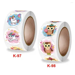 Present Wrap Roll Cute Little Animal Teacher Rewards Studenter Barnklisterm￤rken Toy Decoration Sticker