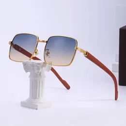 男性のためのサングラスファッションビッグボックスシェード女性潮glasses gafas de sol para hombre mujer luxury Wholesale