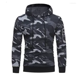 GYM COUTING Kamuflabowe Bluzy Mężczyźni Sportswear Sportswear Sportswear trening treningowy Sweter 2022 Spring Sport Sport Hood