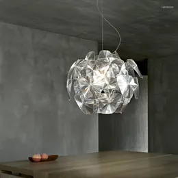 Lampade a sospensione Modern Hope Lights For Kitchen Dining Living Room Lampadario in acrilico Indoor Home Design italiano Lampade a sospensione