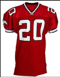 Vintage Rare Men Calgary Stampeders #20 Doug Flutie real embroidery College football Jersey custom any name or number jersey