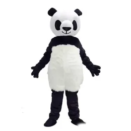 Factory Hot Panda Mascot Costumes Christmas Fancy Dress Halloween påskprestanda Animal vuxna kostymer för vuxna