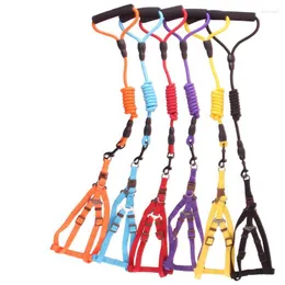 Dog Collars Pet Leash Traction Rope Foam Chest Harness Collar Set Cushioning Strap Adjustable Factory Wholesale