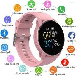 Wristwatches Smart Digital Watch Men Women With Bluetooth Call Reminder Remote Camera Heart Rate Monitoring Sport Wirstwatch Waterproof