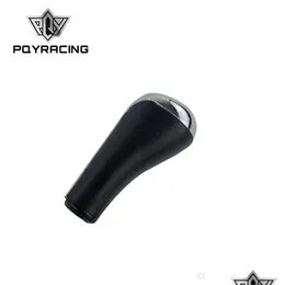 Shift Knob PQY - Matic Transmission Gear Shift Shifter Knob For Peugeot 206 207 301 307 408 Citroen C2 C3 Head Spick Drop Deliv Dhsk6