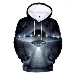 Erkek Hoodies et Alien 3D Dijital Baskı Kapşonlu Sweatshirt Kadın İlkbahar ve Sonbahar Boş Zaman Uzun Kollu Ceket Çocuk Giysileri