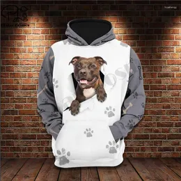 Men's Hoodies Men's & Sweatshirts PLstar Cosmos 3Dprinted Est Pitbull Dogs Pet Lover Gift Harajuku Streetwear Unique Unisex Casual