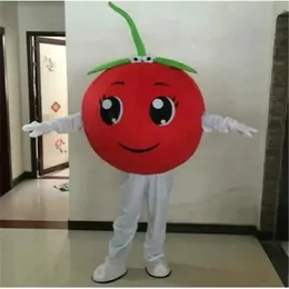 2022 Cherry Mascot Costume Top Quality Personalizza Cartoon Fruit Anime personaggio a tema Formato adulto Carnevale di Natale in maschera