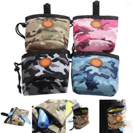 Storage Bags Lightweight Excellent Pet Dog Puppy Walking Food Treat Snack Pouch Attractive Organizer Bag Portable Buckle For Camping