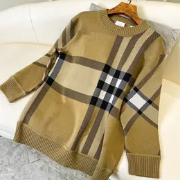 Designer Sweater Men women senior Plaid classic leisure Loose insert Pullover Autumn winter keep warm comfortable of choice Top sweatshirt bottoming