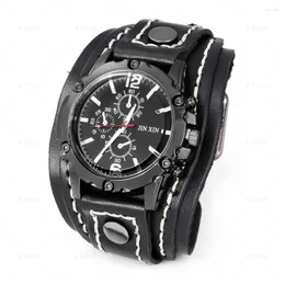 Urok bransolety ZG męska bransoletka biżuteria retro ręcznie robiona linia samochodowa zegarek zegarek osłabiony skórzana bransoletka unisex